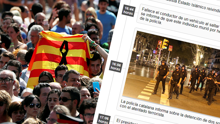 Cronolog&iacute;a: As&iacute; ocurrieron los mortales atentados terroristas de Catalu&ntilde;a