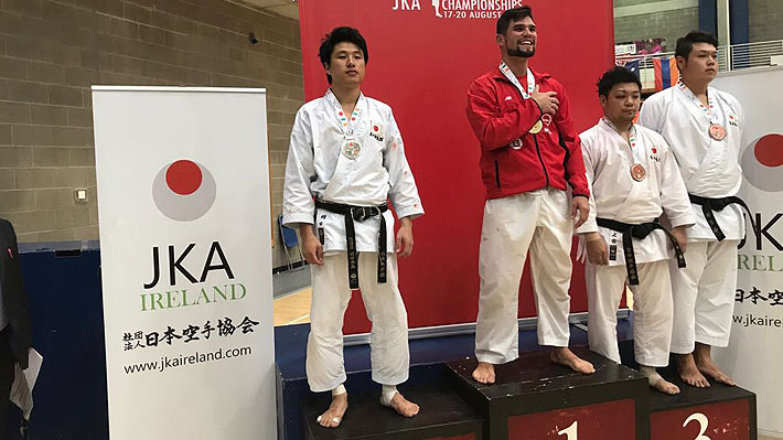 Chile tiene nuevo campeón mundial: Karateca Rodrigo Rojas hace historia y se queda con el título en Irlanda