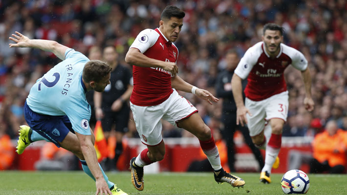 Alexis dej&oacute; atr&aacute;s su frustrado traspaso al City y reapareci&oacute; en goleada del Arsenal en la Premier