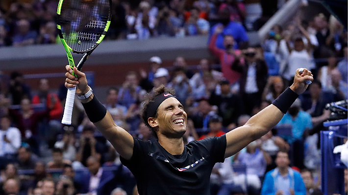Nadal arrolla a Anderson, se corona campeón del US Open y suma su 16° Grand Slam