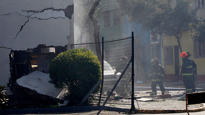 Fuga de gas: La hipótesis que maneja Bomberos tras la explosión que dejó tres heridos en Recoleta