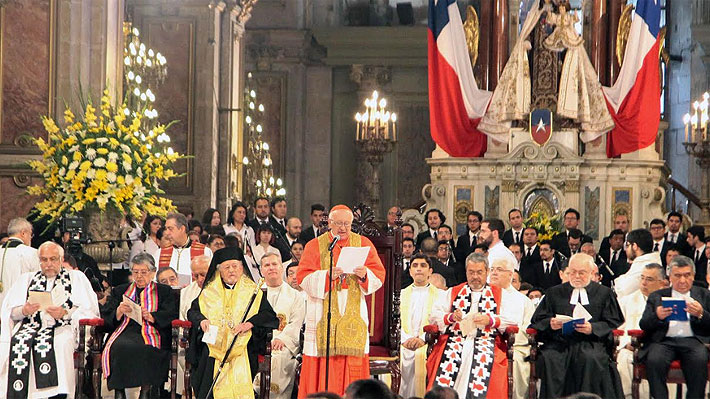 Ezzatti alude a ley de aborto en Tedeum y dice que opción de su iglesia es acompañar a embarazadas en problemas