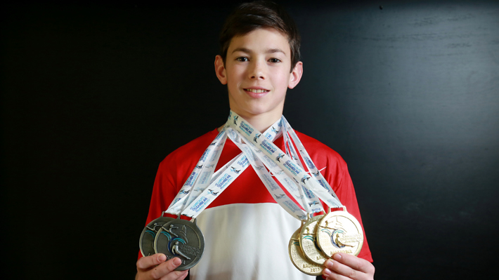 El "nuevo Tomás González" de sólo 12 años que ya suma 14 medallas y que sueña con "ser mejor" que su ídolo