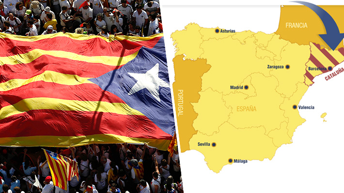 Infografía: La importancia en cifras de Cataluña para España y cómo se mediría con países europeos