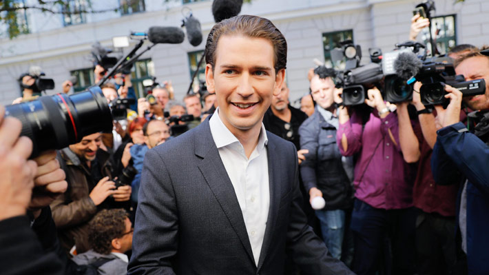 Sebastian Kurz, el "niño prodigio" de la derecha austriaca que se convertirá en el jefe de Gobierno más joven de Europa