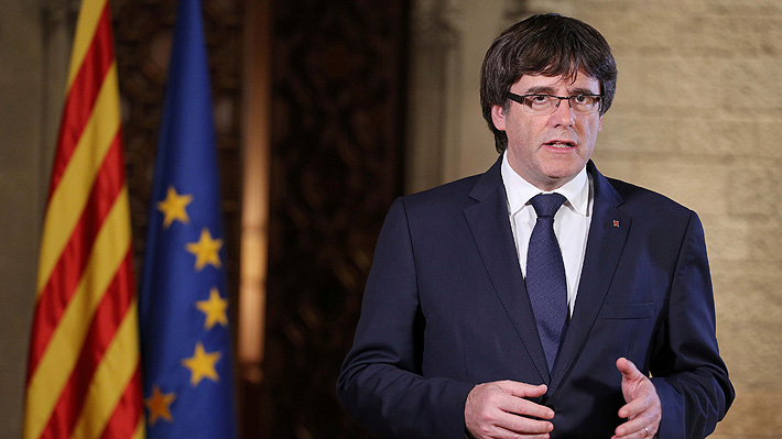Puigdemont analiza ir al Senado espa&ntilde;ol para mostrar su rechazo a las medidas del Gobierno