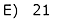 Alternativa E