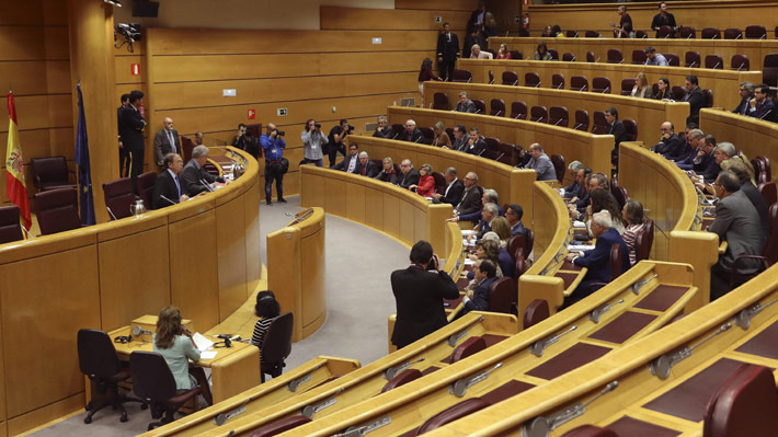 Senado espa&ntilde;ol ofrece al presidente de Catalu&ntilde;a debatir cara a cara con el Gobierno central en el Parlamento