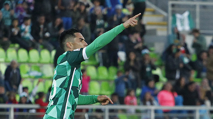 La imagen del pol&eacute;mico gol en clara posici&oacute;n de adelanto de Wanderers ante O'Higgins