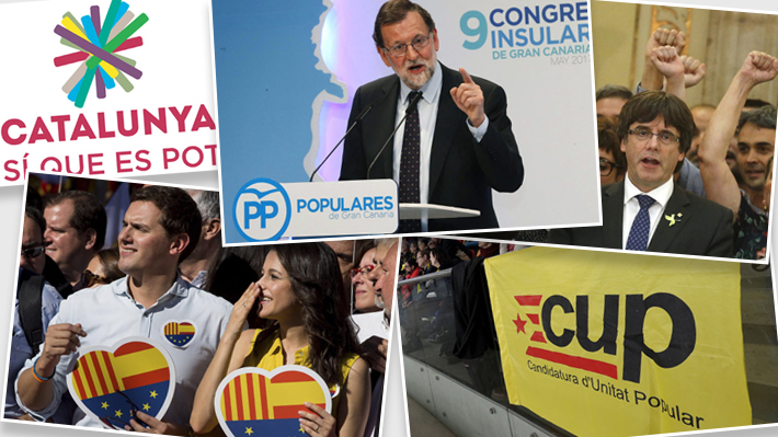 De cara al 21-D: El escenario político en Cataluña en medio de la convocatoria a elecciones regionales