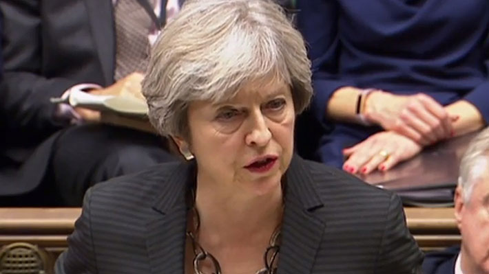 Theresa May dice que el Reino Unido no caer&aacute; en el intervencionismo estatal tras el Brexit