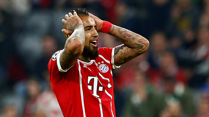 En Alemania aseguran que en el Bayern están "decepcionados" de Vidal y que ya se plantean venderlo