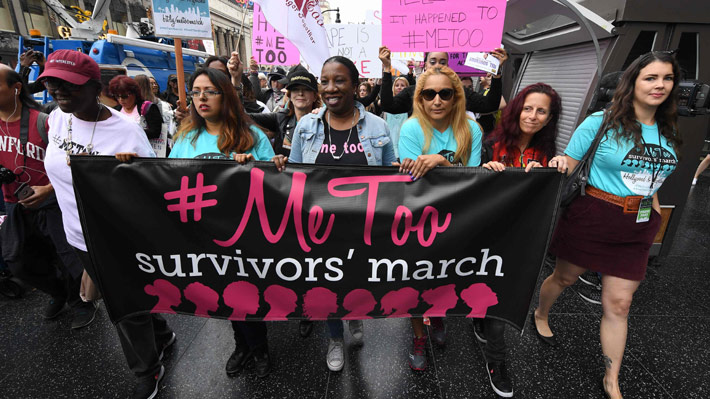 #MeToo: Cientos de personas se manifestaron contra los casos de abuso sexual en Hollywood