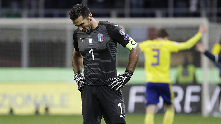 Entre lágrimas, Buffon se despidió de su selección después que Italia quedara sin Mundial: "Es feo terminar así"