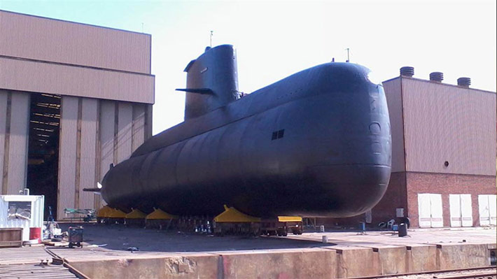 Cómo es el ARA San Juan, el submarino argentino intensamente buscado por las autoridades trasandinas