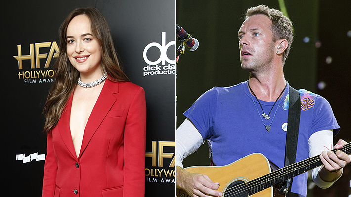 Nueva fotografía confirmaría el romance de Dakota Johnson con cantante de Coldplay