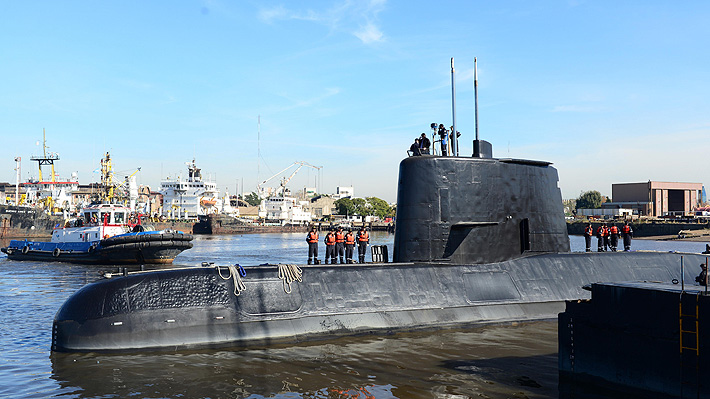 Submarino desaparecido en Argentina reportó una avería antes de perder contacto