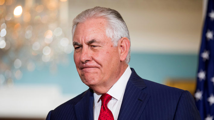 Tillerson tilda de "ridículo" rumor sobre su eventual dimisión por diferencias con Trump