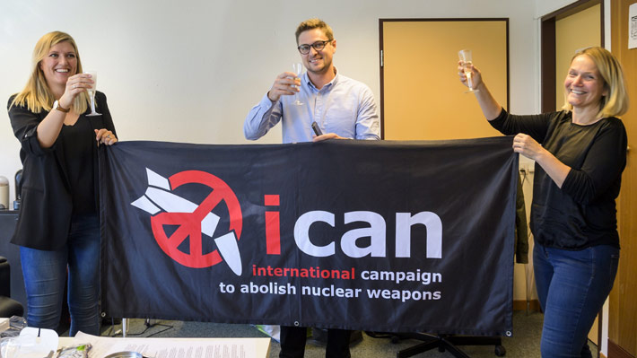 ICAN recibe este domingo el Nobel de la Paz por impulsar acuerdo de desarme nuclear