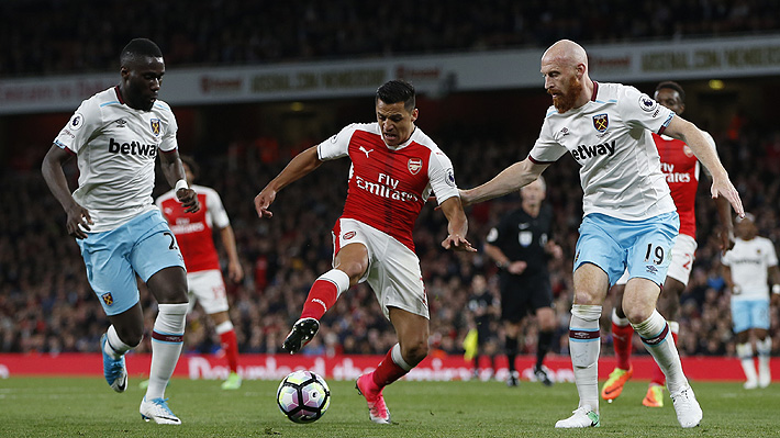 Repase el nuevo empate del Arsenal de Alexis en la Premier League