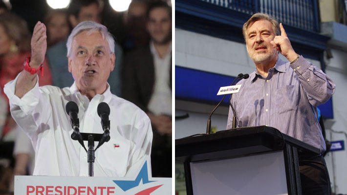 Revive el tiempo real de los cierres de campaña de Guillier y Piñera