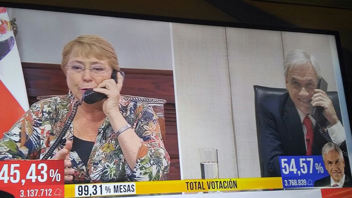 Bachelet se reunirá mañana con Piñera para comenzar coordinación del traspaso de mando