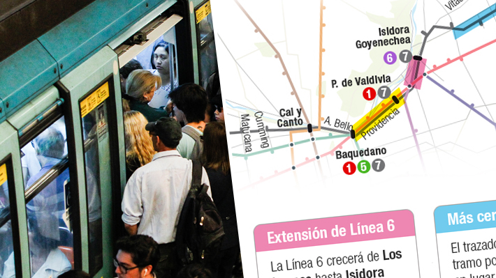 Metro de Santiago: El nuevo trazado de la Línea 7 y sus modificaciones