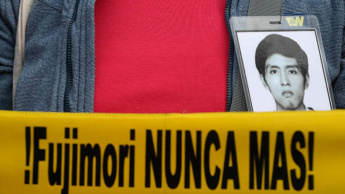 Familiares de víctimas de DD.HH. en Perú marchan por anulación del indulto a Fujimori