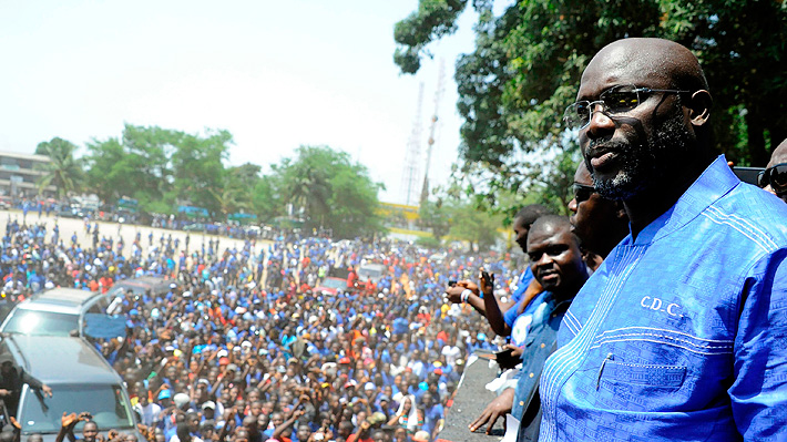 Ex futbolista George Weah triunfa en elecciones y será el nuevo Presidente de Liberia