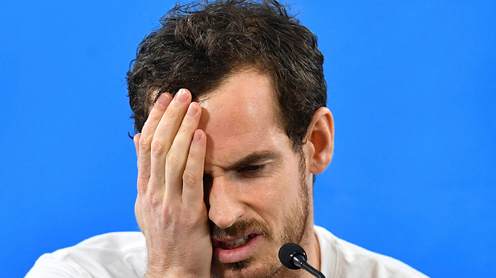 Andy Murray no superó su lesión y confirmó que será la primera gran baja del Abierto de Australia