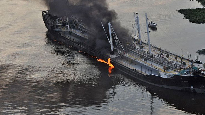 Colisión de dos buques frente a la costa de China deja 32 personas desaparecidas