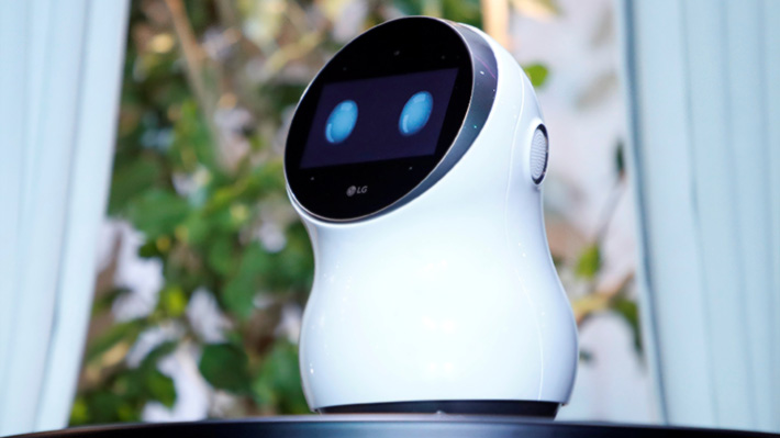 CES: No sólo parlantes como asistentes del hogar, LG muestra un robot que te "entiende emocionalmente"