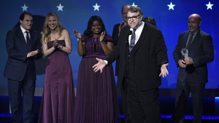 "The Shape of Water" triunfa en los Critics' Choice Awards con cuatro galardones