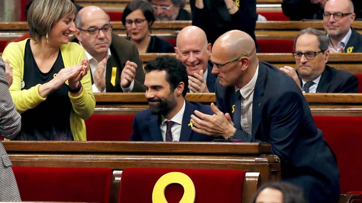 Independentistas logran adjudicarse la presidencia del nuevo Parlamento catalán