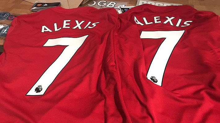 En Inglaterra revelan la que sería la primera imagen de Alexis Sánchez luciendo la camiseta del United