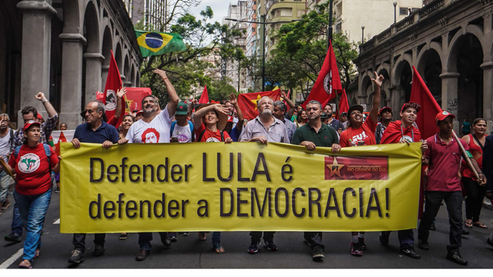 Brasil: Simpatizantes de Lula da Silva acampan cerca del tribunal que lo juzgará por corrupción