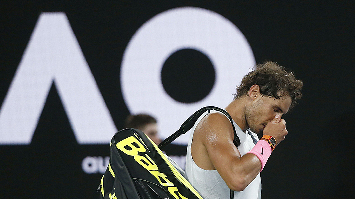 Nadal se retira en el quinto set ante Cilic y le abre el camino a Federer en el Abierto de Australia