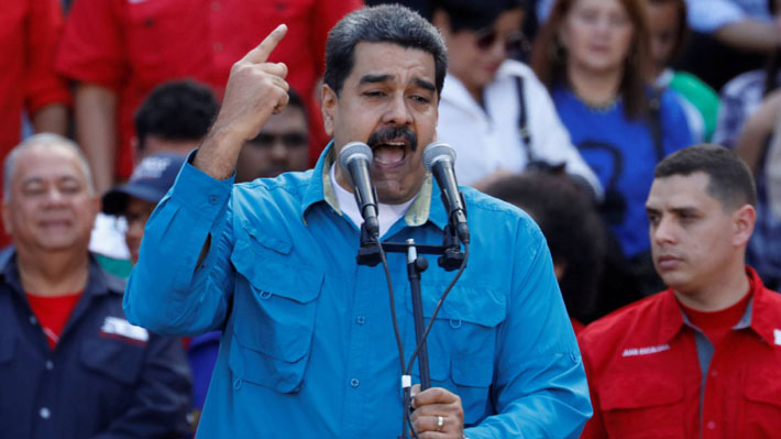 Nicolás Maduro presenta logo que usará durante campaña presidencial en Venezuela