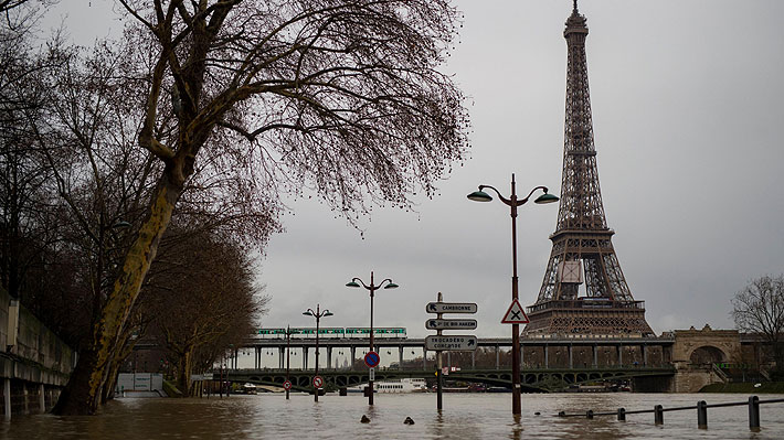 Francia: 1.500 personas han sido evacuadas en París por desborde del río Sena