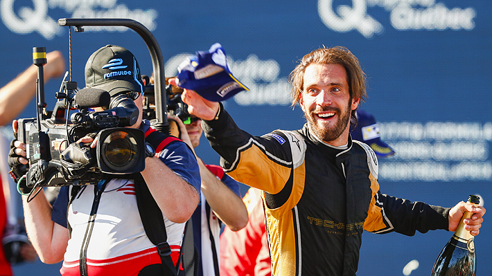Piloto francés se quedó con la cuarta fecha de la Fórmula E corrida de manera inédita en Santiago