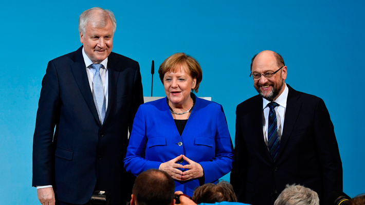 Merkel y los socialdemócratas alcanzan acuerdo de gobierno en Alemania