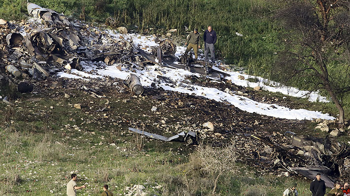 Israel lanza ataque a gran escala en Siria en respuesta a avión derribado