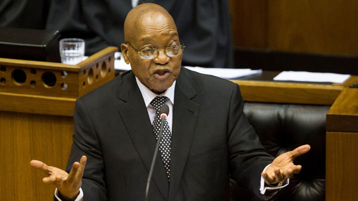 Partido oficialista de Sudáfrica decide sacar del poder al Presidente Jacob Zuma