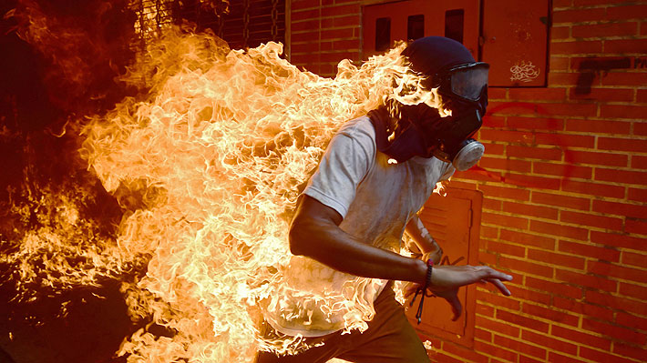 Nominan una imagen de las protestas en Venezuela para el World Press Photo 2018