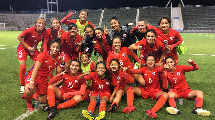 La "Roja" femenina de fútbol Sub 17 hizo historia al derrotar de visita a Argentina
