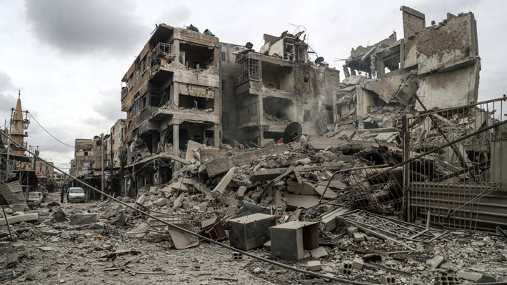 Guta Oriental, el antiguo "pulmón" y "huerto" de Damasco que hoy está devastado por la guerra en Siria