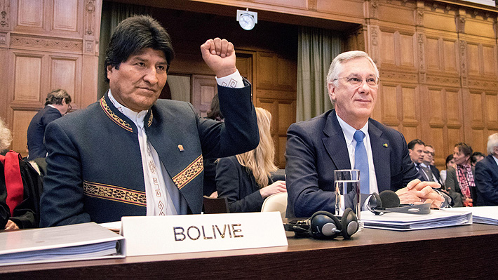Evo Morales insiste en presunta obligación de Chile a negociar tras segunda jornada en La Haya