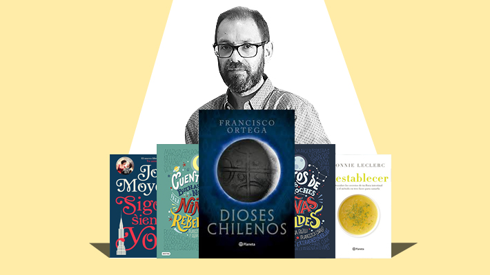 Ranking de libros: "Dioses chilenos", de Francisco Ortega, se mantiene firme entre los más vendidos