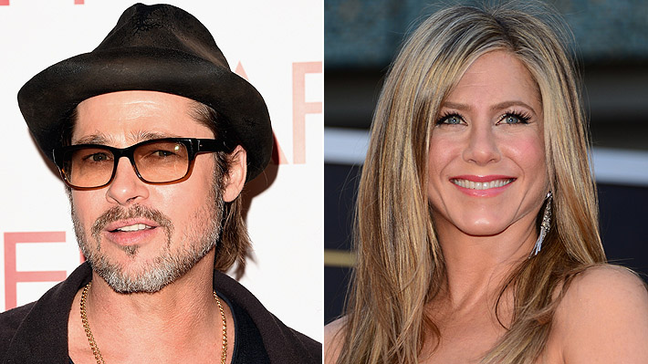 Desmienten supuesto reencuentro entre Brad Pitt y Jennifer Aniston: Foto de un beso habría sido manipulada