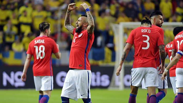 Vidal explicó la función que le ordenó Rueda ante Suecia y reconoció que la eliminación del Mundial aún "está en la cabeza"